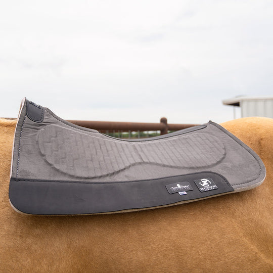 Classic Equine Zone Micro Suede Pad, 3/4-inch Felt