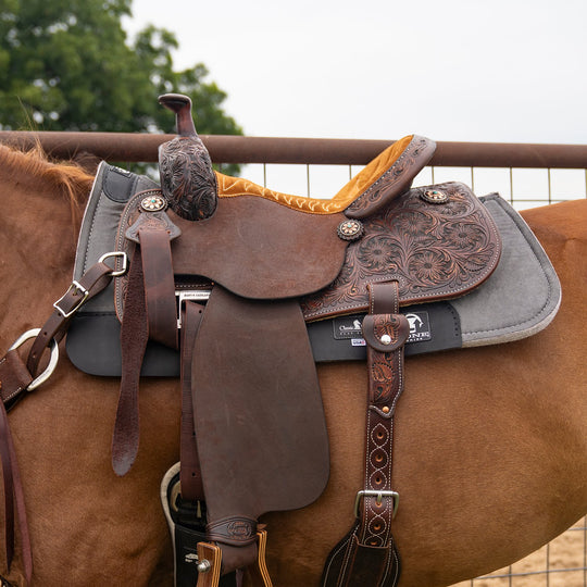 Classic Equine Zone Micro Suede Pad, 3/4-inch Felt