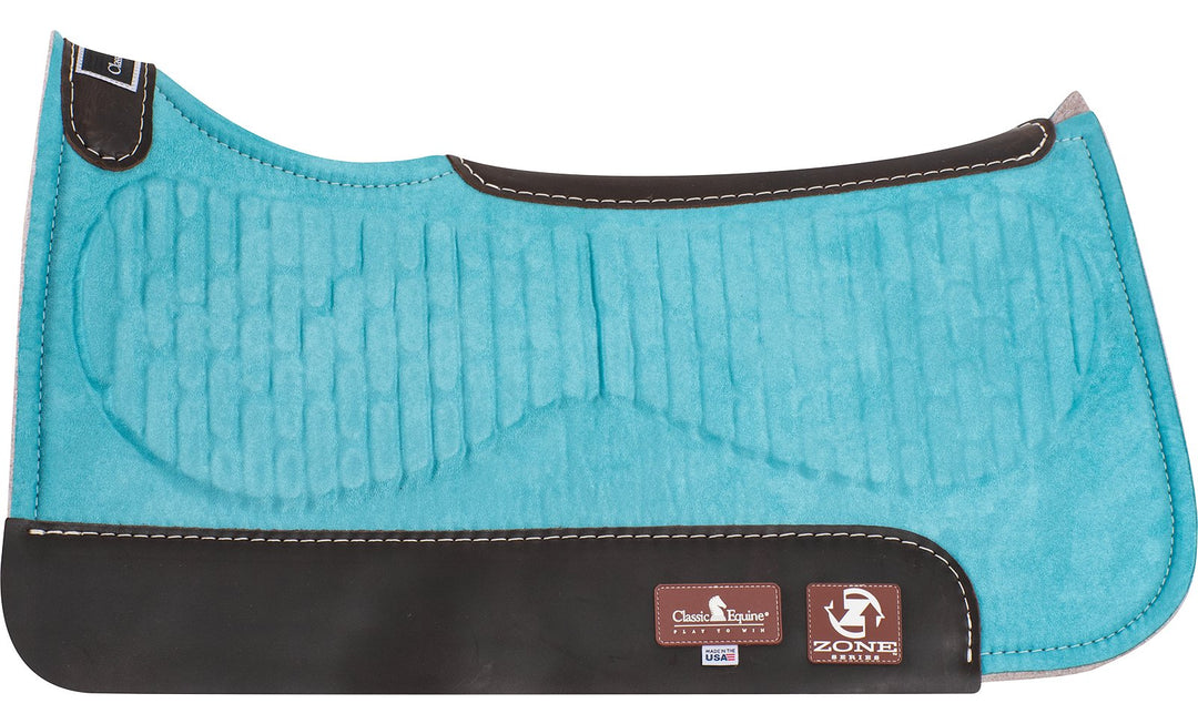 Classic Equine Zone Micro Suede Pad, 3/4-inch Felt