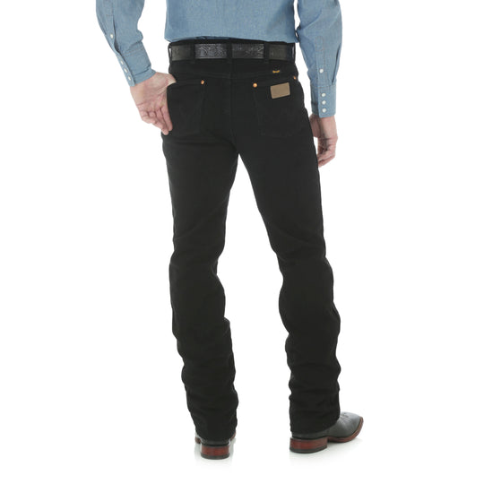 Men's Wrangler Cowboy Cut Slim Fit Jean- Shadow Black Wash 936WBK