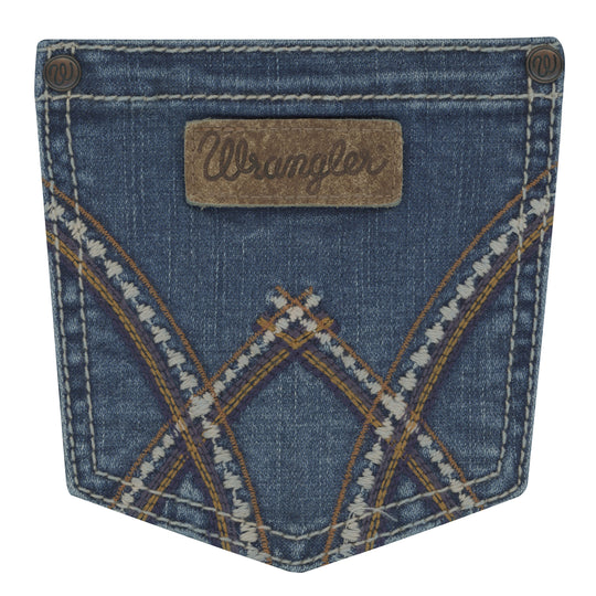 Jeans Wrangler a vita media da donna Deadwood - 09MWZDW
