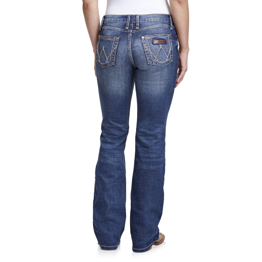 Wrangler Womens Mid-Rise MS Wash - 09MWZMS/09PWZMS