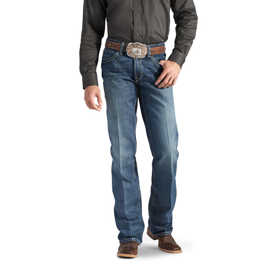 Jeans da uomo Ariat M4 a vita bassa con taglio a stivale - 10012136