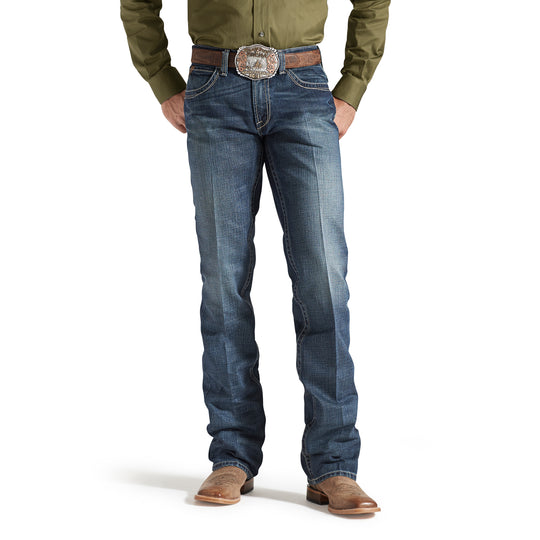 Jeans da uomo Ariat M5 Slim Gulch impilabili a gamba dritta - 10014010