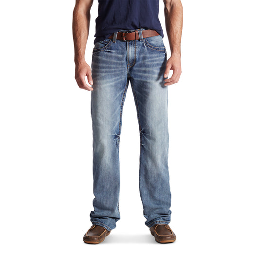 Jeans da uomo Ariat M4 a vita bassa Coltrane Durango con taglio a stivale - 10017511
