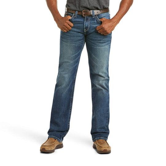 Jeans da uomo M7 Rocker Stretch Silverton Coltrane impilabili a gamba dritta - 10027748