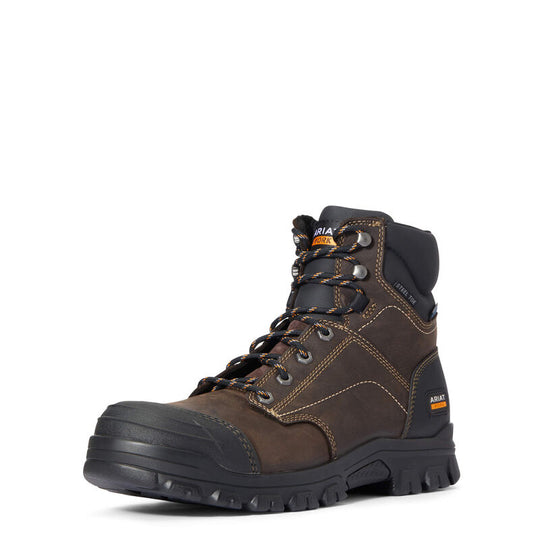 Men's Ariat Treadfast 6" Waterproof Steel Toe Work Boot - 10034673
