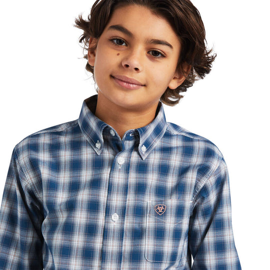 Kids Ariat Pro Taj Classic Fit Long Sleeve Shirt - 10039515