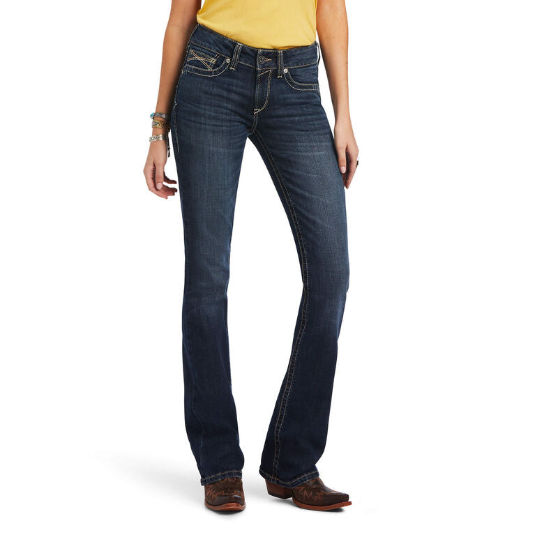 Jeans da donna Ariat REAL Perfect Rise Lexie Boot Cut nel Missouri - 10041059 