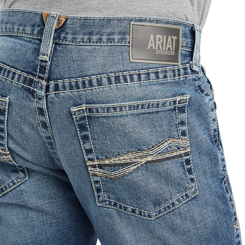 Jeans dritti Ariat M5 Straight Bauer da uomo - 10042207 