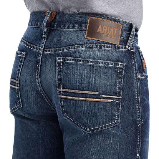Jeans dritti impilabili Ariat M1 Remy da uomo a Bradford - 10042213 