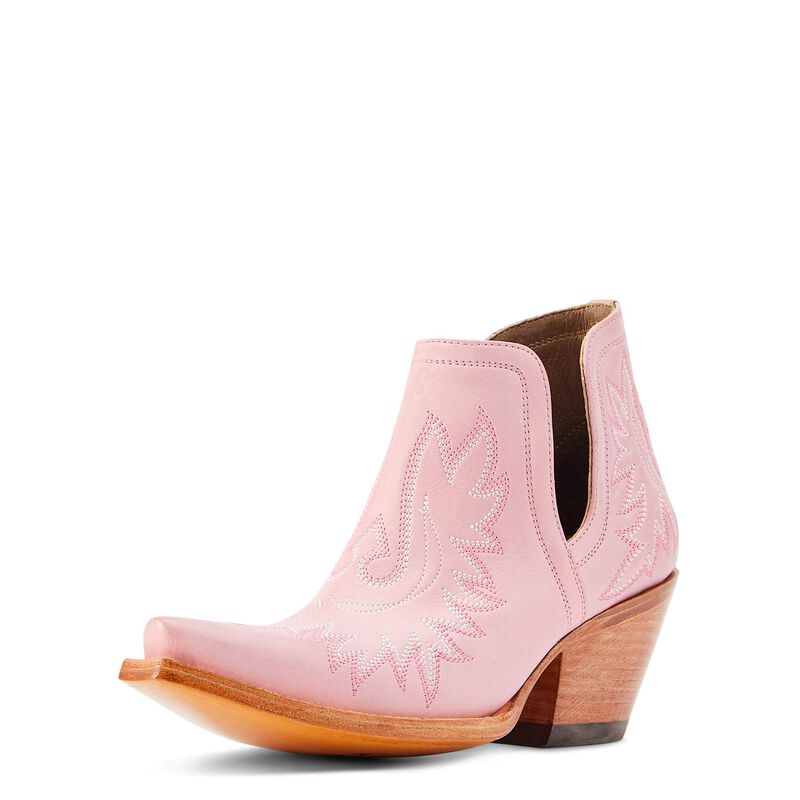 Ladies Ariat Dixon Powder Pink Western Boot - 10044483