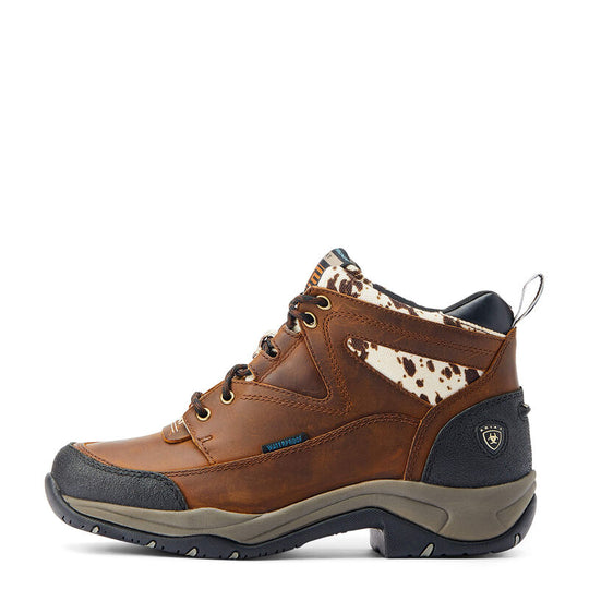 Ladies Ariat Terrain Waterproof Distressed Brown Boot - 10044538