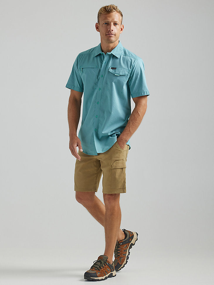 Men's Wrangler ATG Asymmetric Zip Pocket Shirt