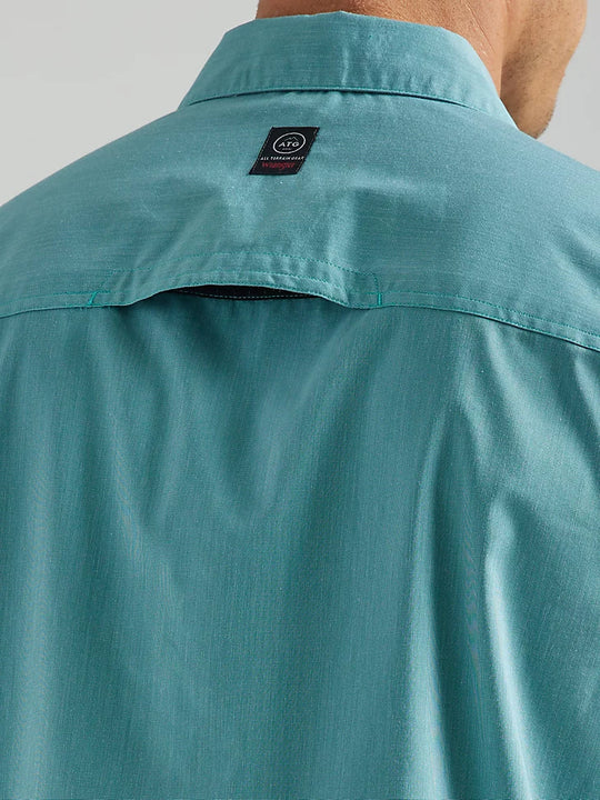 Camicia da uomo con tasca asimmetrica con zip Wrangler ATG 