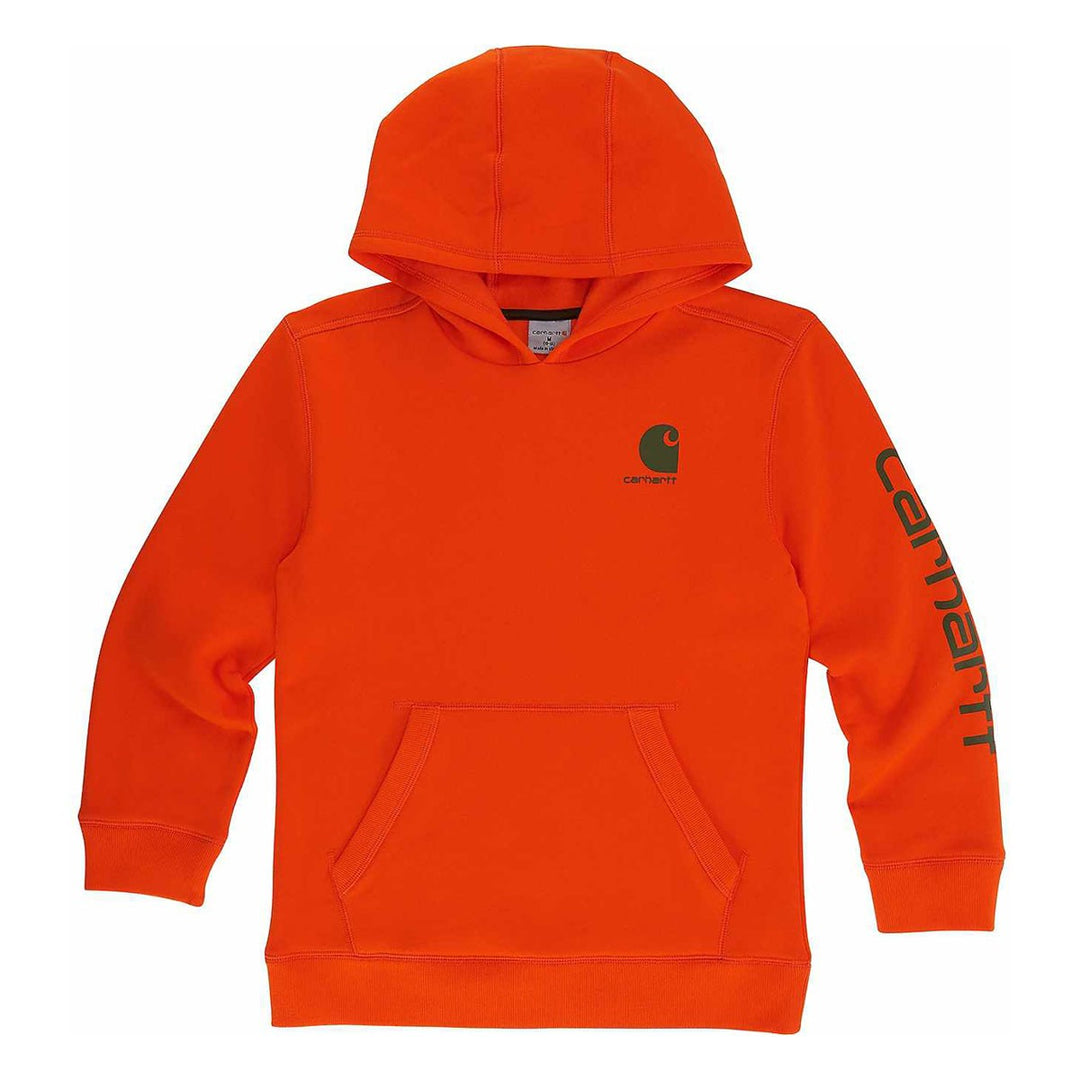 Carhartt Kids Signature Carhartt Sweatshirt Blaze Orange - CA8731