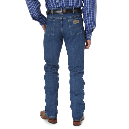 George Strait Cowboy da uomo taglio slim fit lavaggio pesante pietra scura - 936GSHD