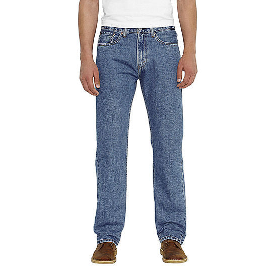 Jeans da uomo 505 Regular Fit con cerniera Fly-Medium Stone Wash - 00505-4891