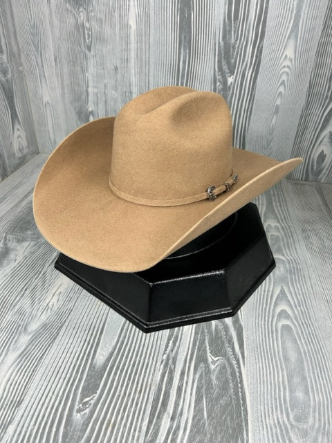 Serratelli Pecan Pure Wool Cowboy Hat