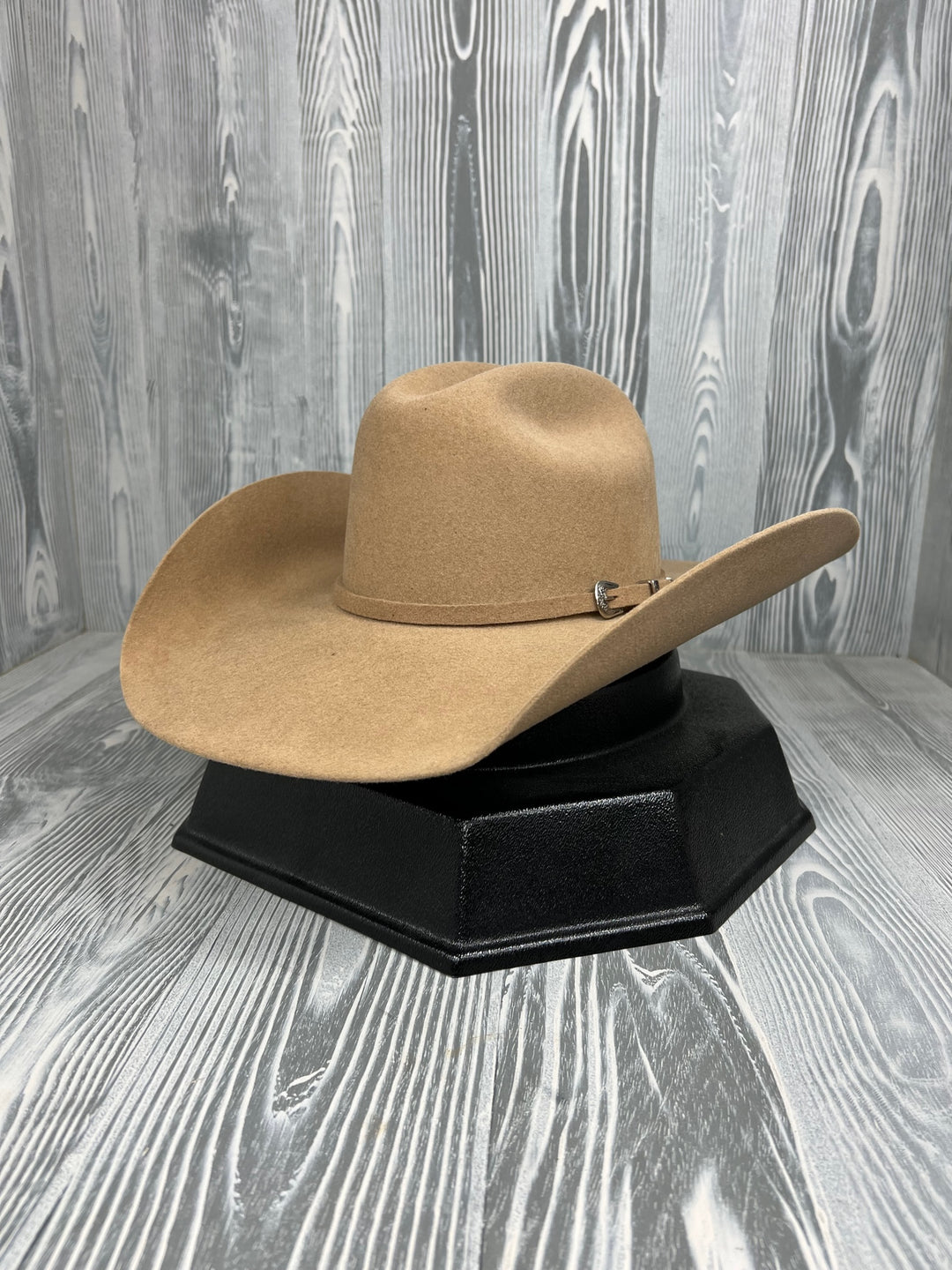 Cappello da cowboy con tesa 4 1/2" Serratelli Remington 5X Pecan
