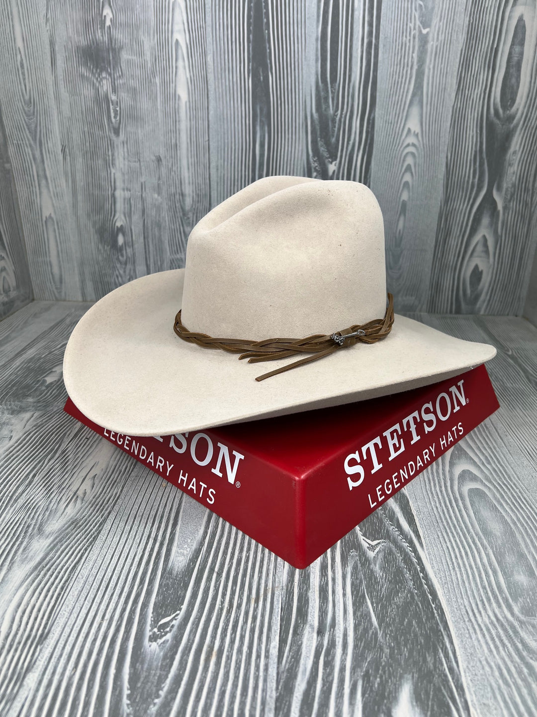 Cappello Western Stetson 6X Silverbelly Gus con tesa da 4 pollici