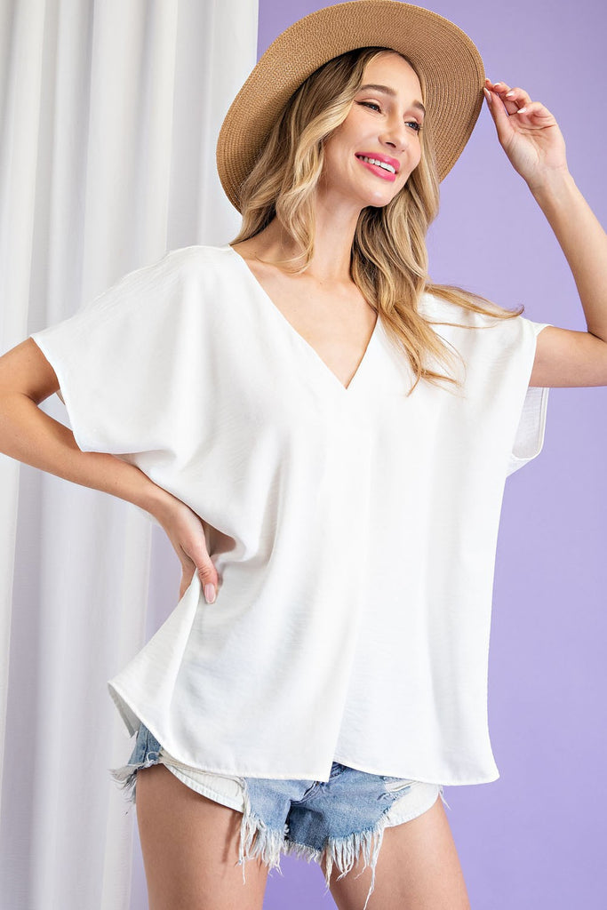 売れ筋商品|||ウィ ウォー ワット カットソー トップス レディース Women's Gathered Cap Short Sleeve Top Dove WIHOLL Spring Tops for Women Cap Sleeve T Shirts Womens
