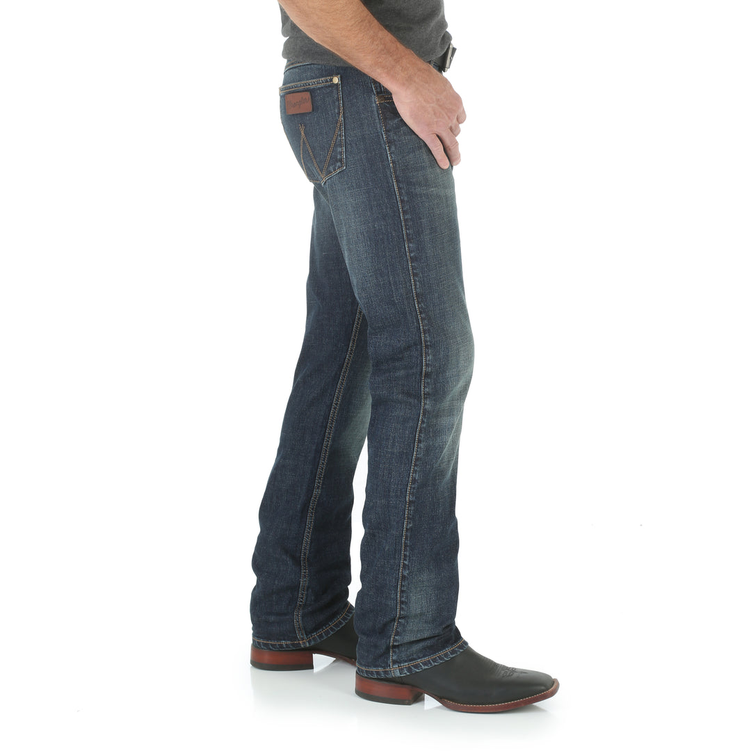 Men's Wrangler Slim Fit Straight Leg Jean- Bozeman - WLT88BZ