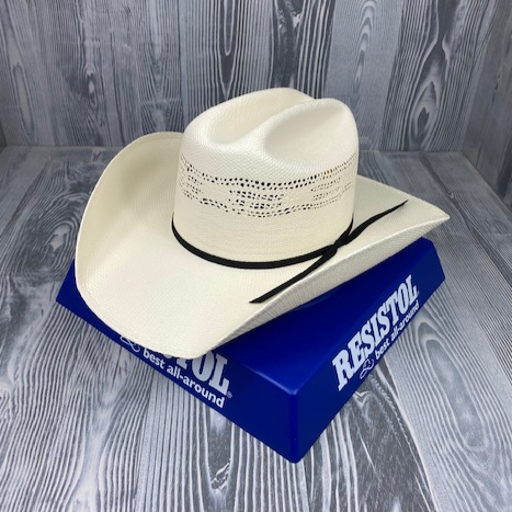 Resistol Denison 4" Brim Straw Cowboy Hat