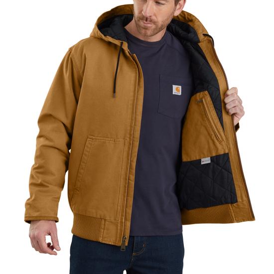 Carhartt Loose Fit Washed Duck Insulated Active Jac da uomo - 104050 