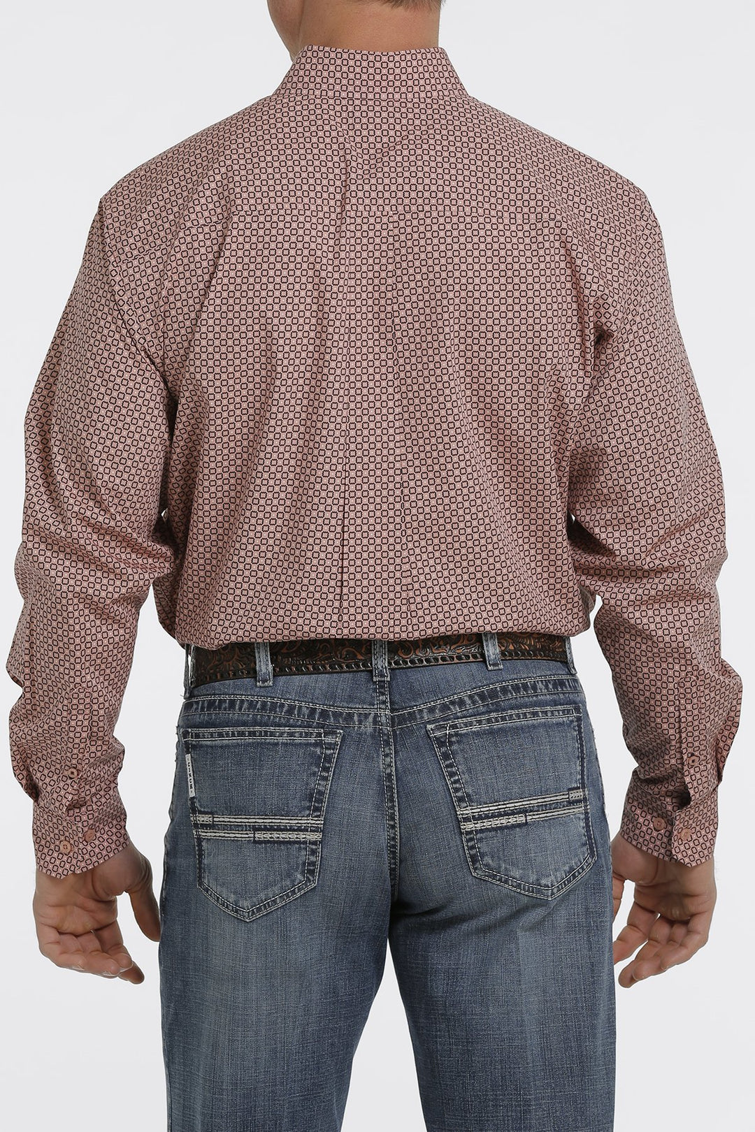 Camicia western abbottonata con stampa Cinch da uomo - MTW1105354