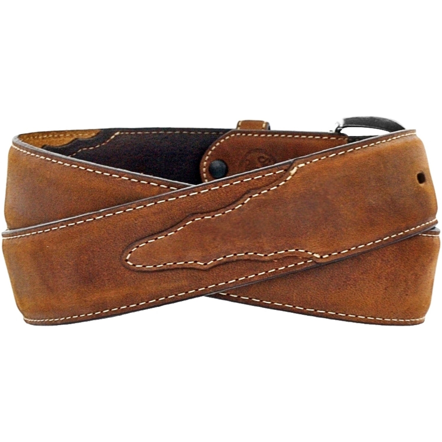 #1 Western Belt | Imperfect Gun Belt Buckle | Western Brown Belts Brown / 34 | Modern Cowboy Belts for Men | Obscure Belts