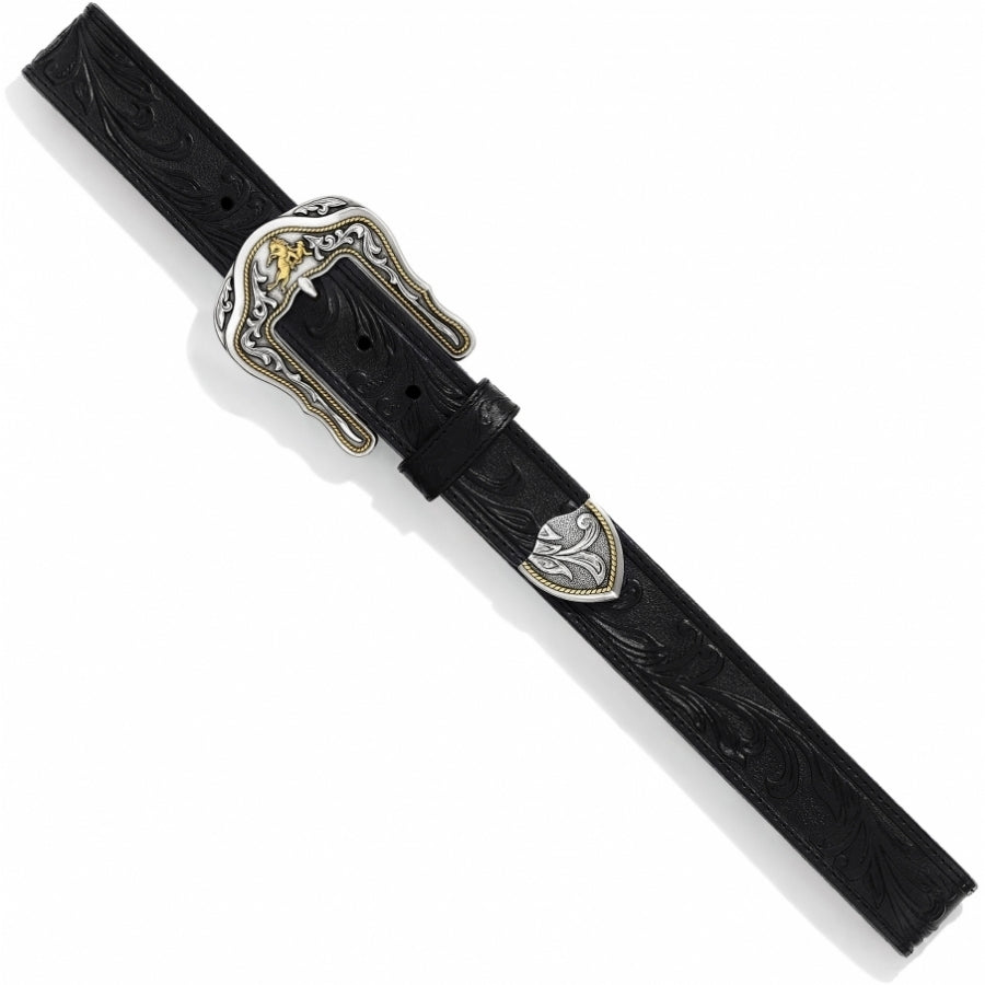 Tony Lama Black Westerly Ride Belt